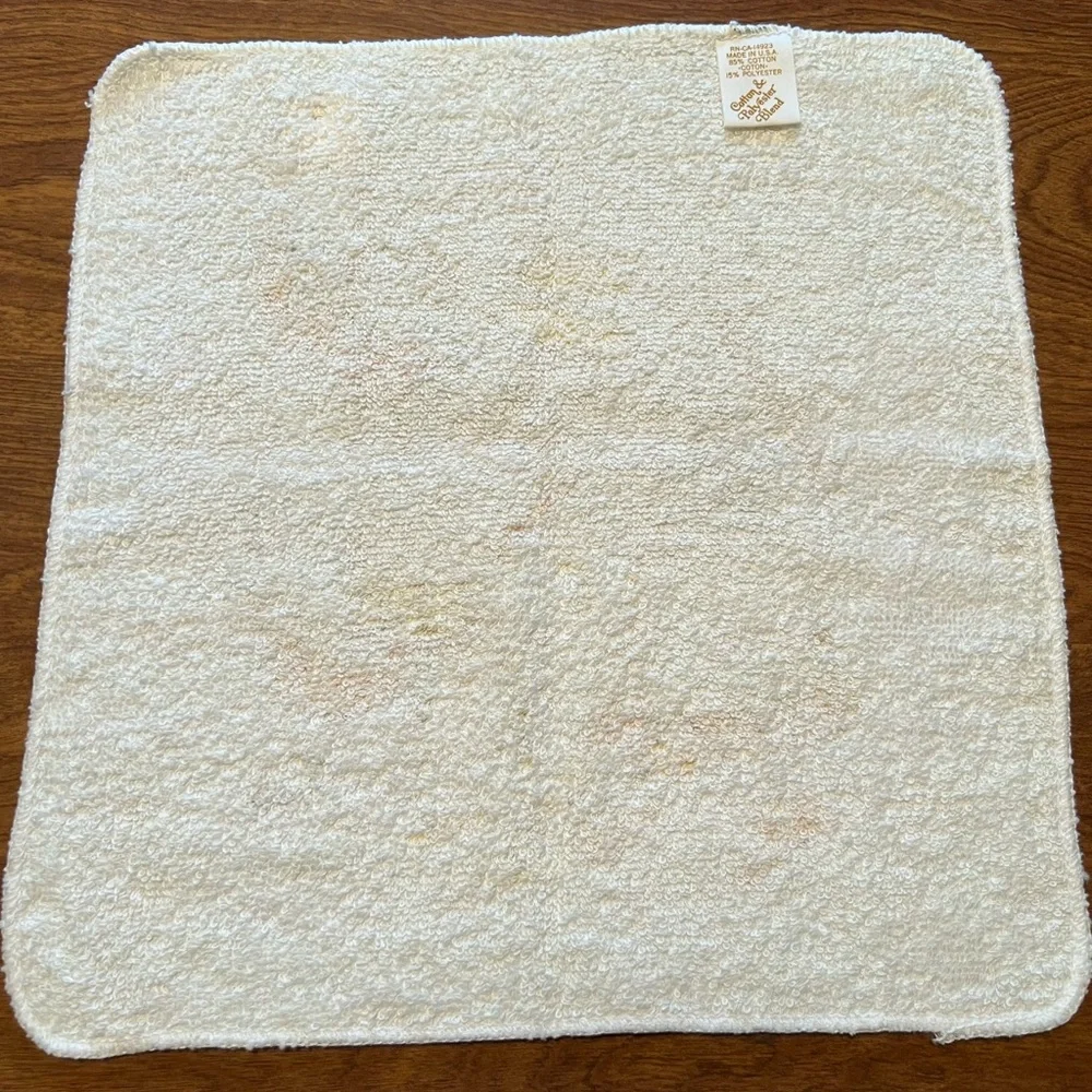 Holly Hobbie Vintage New Old Stock One Wash Cloth Washcloth Friends Music Band A